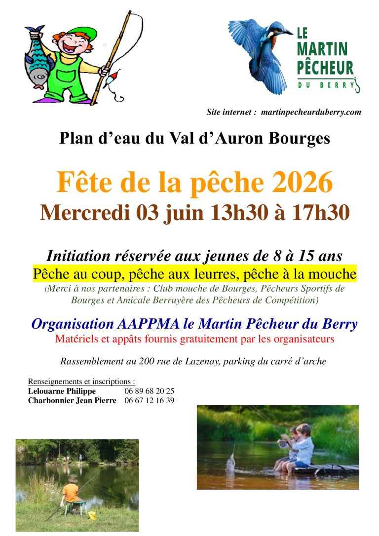 Initiation jeunes dans le cadre de la fête de la pêche 2026