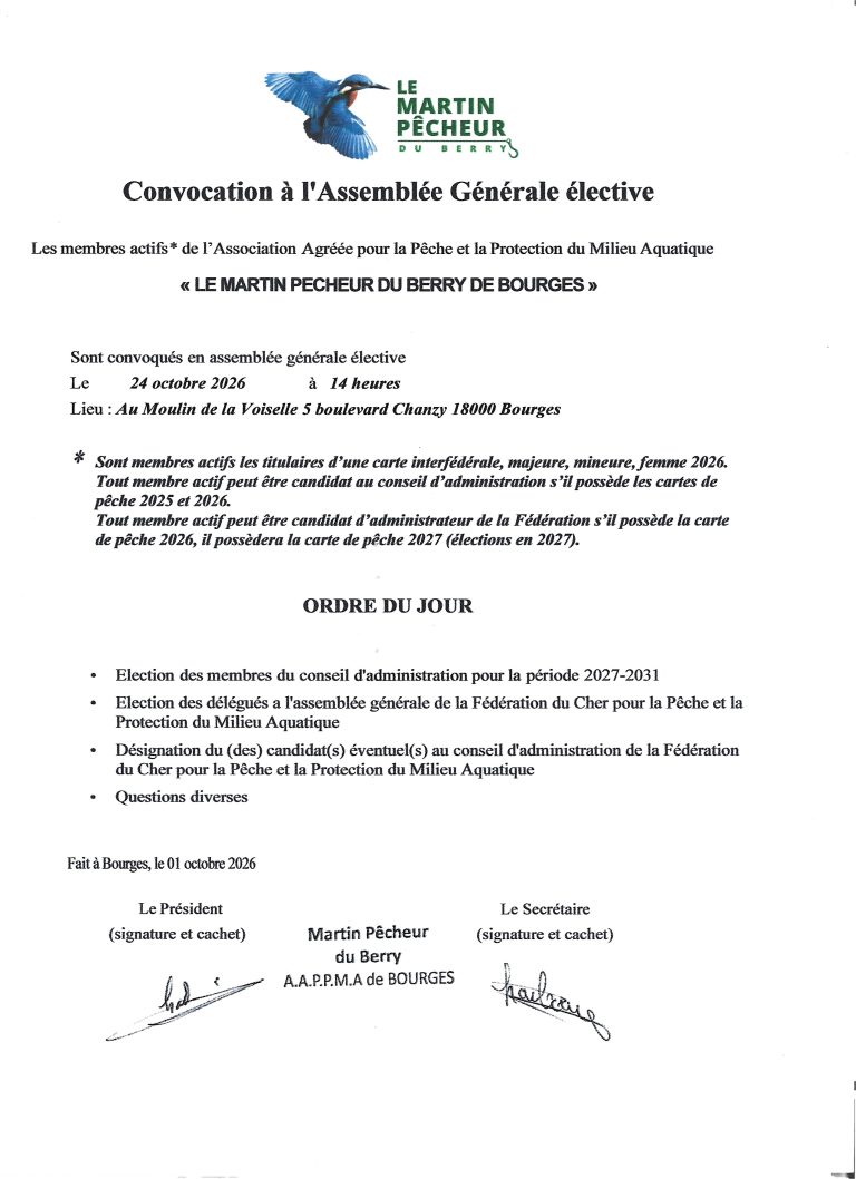Assemblée Générale Elective du MPB le samedi 24 octobre 2026 – Copy